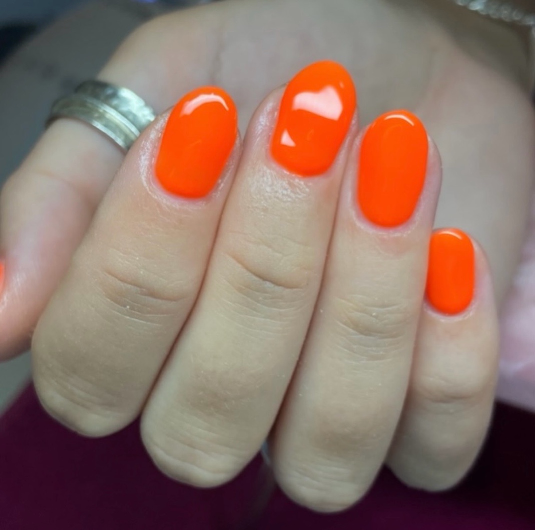Vibrant orange