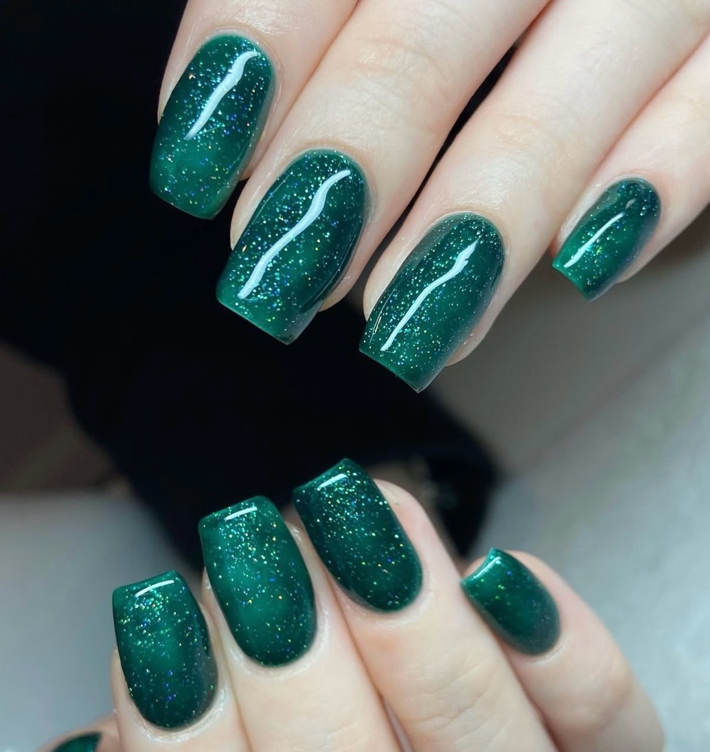 Emerald glitter