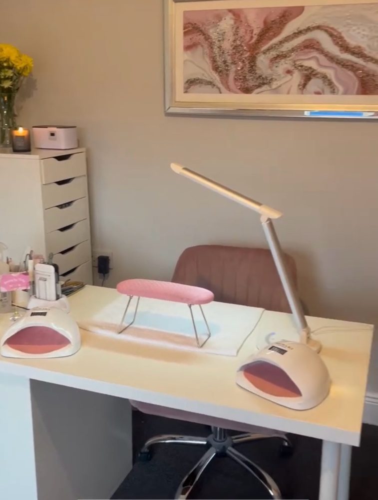 Beauty by Vicky nail salon workspace